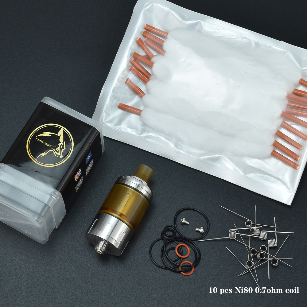 Vape Coil Replacement - Atomiseur vape Wolfcoolvape Hussar Gobby RTA