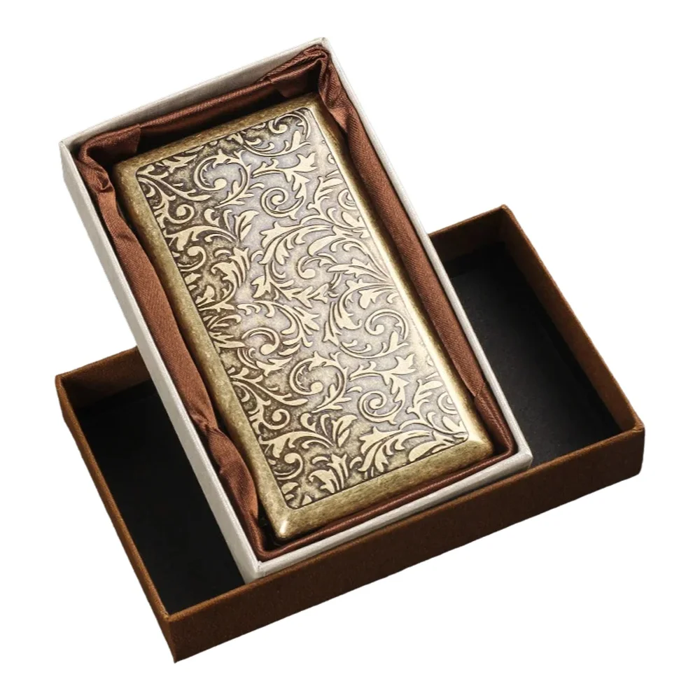 Smoking & Vaping Accessories - Étui à cigarettes mince en relief,