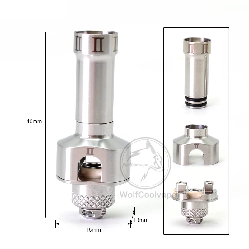 WOLFCOOLVAPE NT2U Style pont R - Vaping Air avis et prix