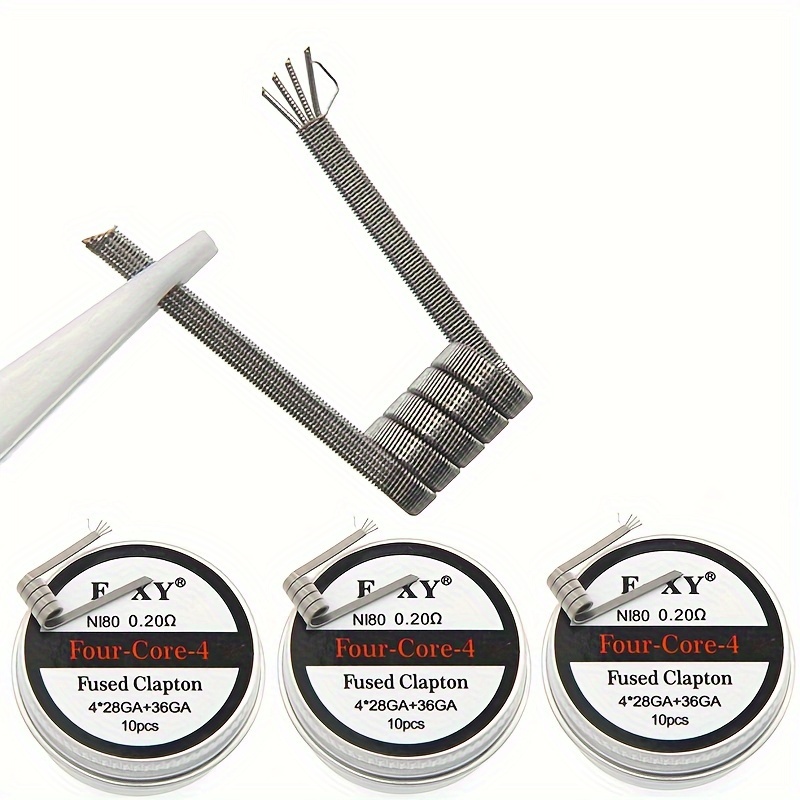 Bobines Clapton fondues en Nic - Coil Building Kit avis et prix