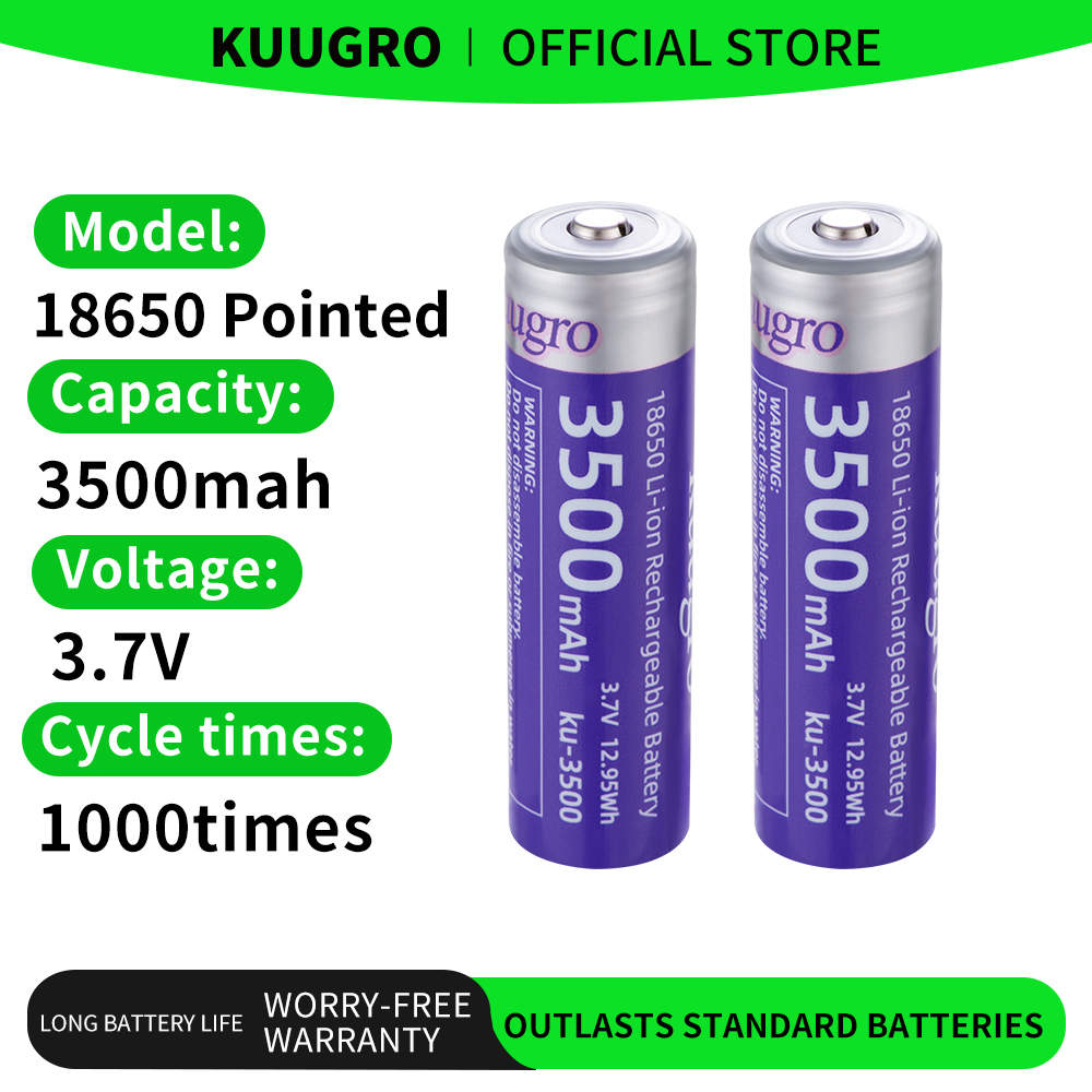 Batterie rechargeable Li-ion K - Vape Battery 18650 avis et prix